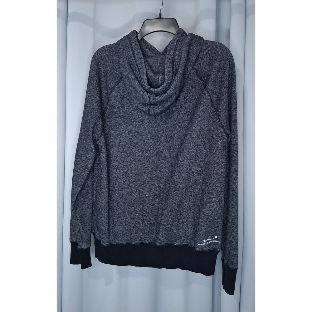 Roots Canada Whistler Blackcomb Hoodie Charcoal Grey Graphic Sweatshirt Small - Picture 6 of 14